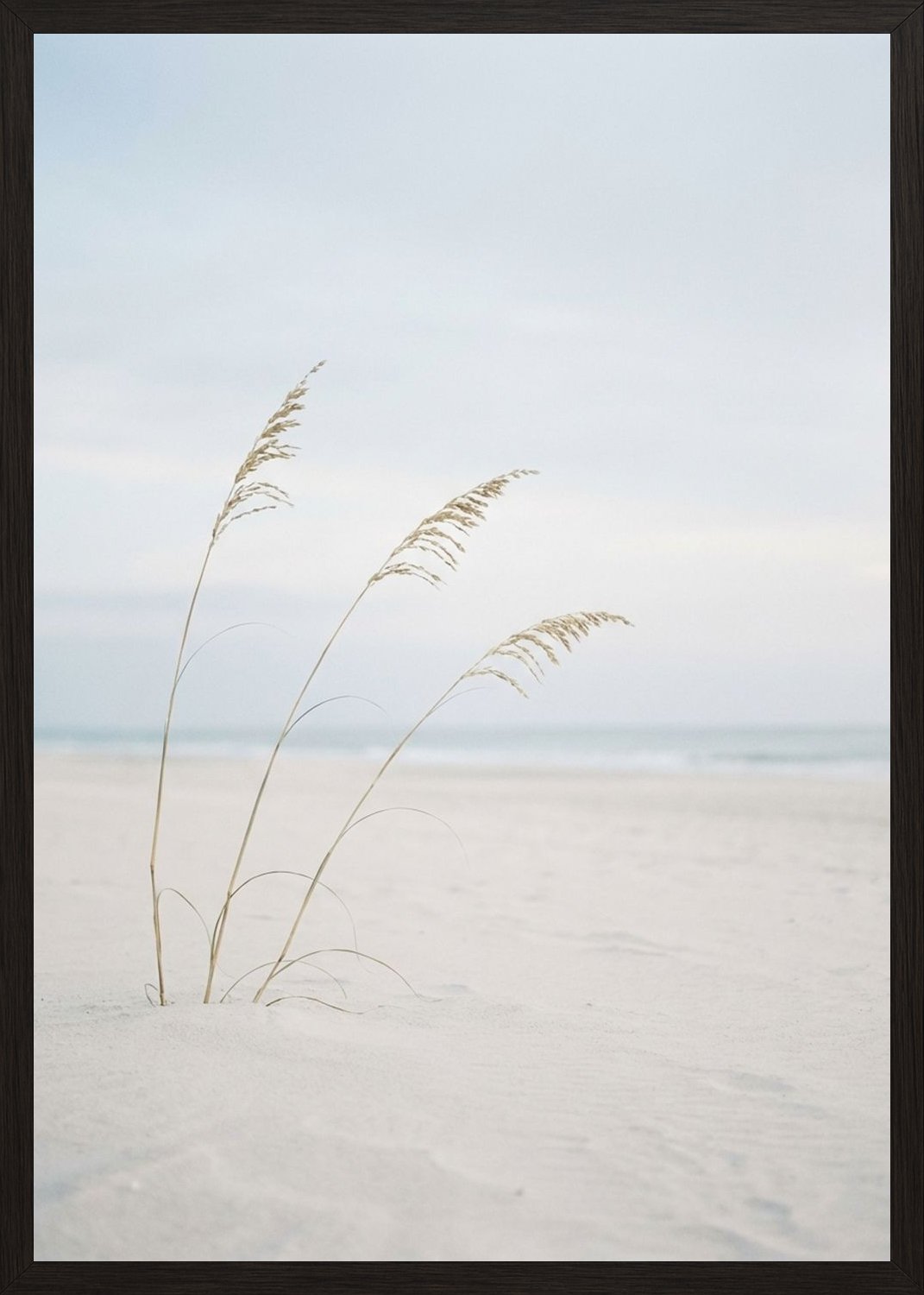 Poster in black frame