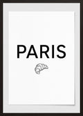 Poster in black frame
