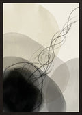 Poster in black frame