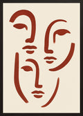 Poster in black frame
