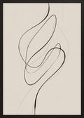 Poster in black frame