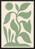 Poster in black frame