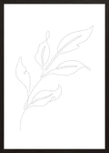 Poster in black frame