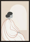 Poster in oak frame