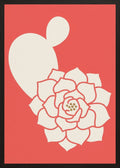 Poster in black frame