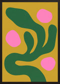 Poster in black frame