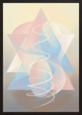 Poster in oak frame