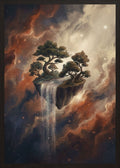Poster in black frame