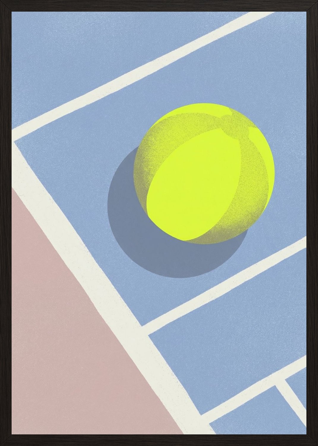 Poster in oak frame