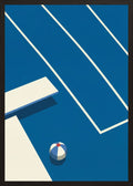 Poster in black frame