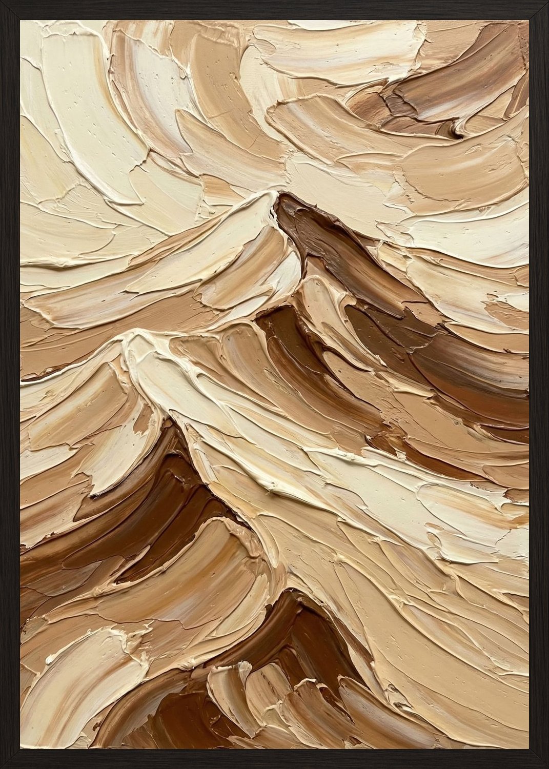 Poster in oak frame