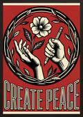 Poster in oak frame