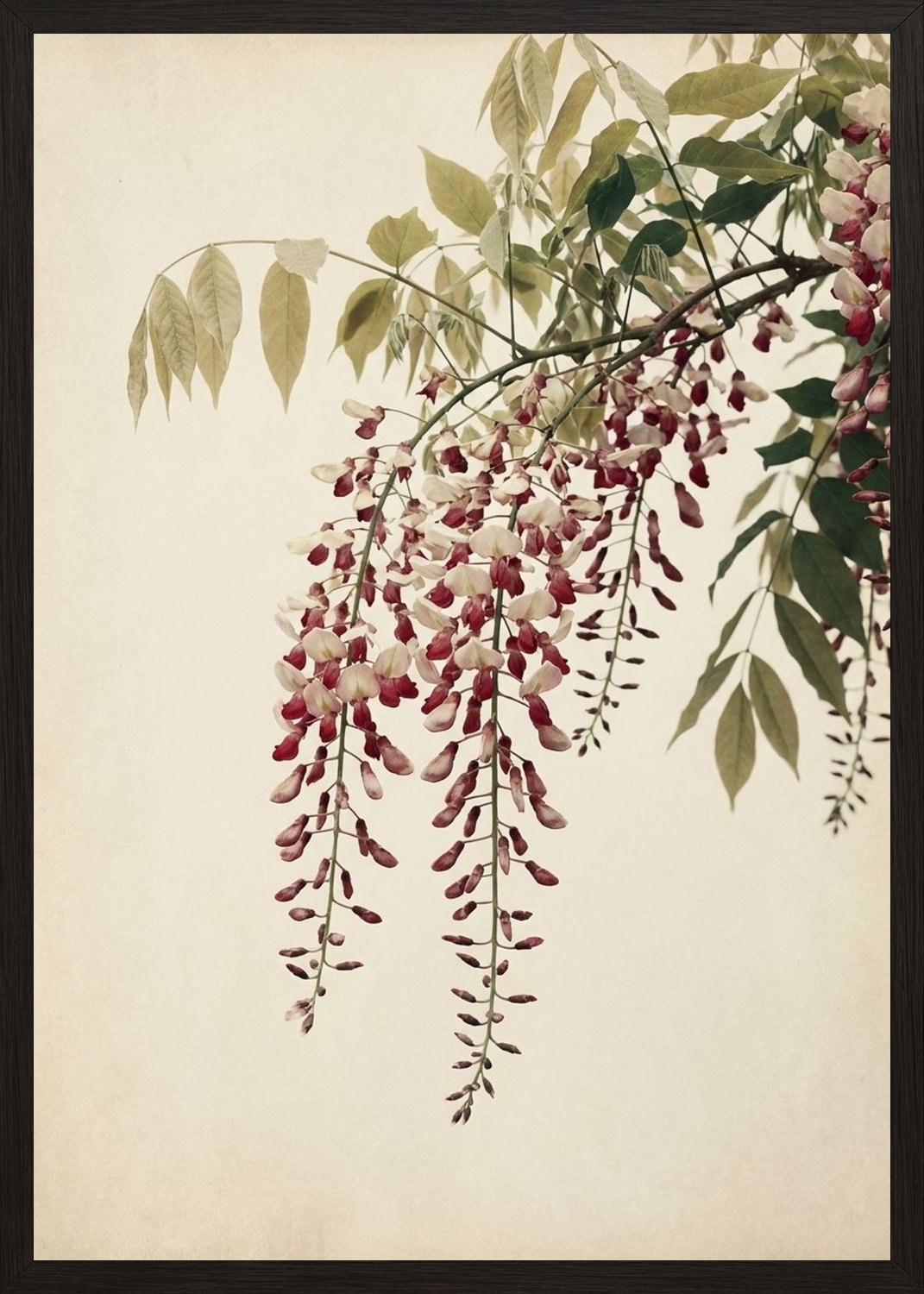 Poster in black frame