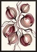 Poster in black frame