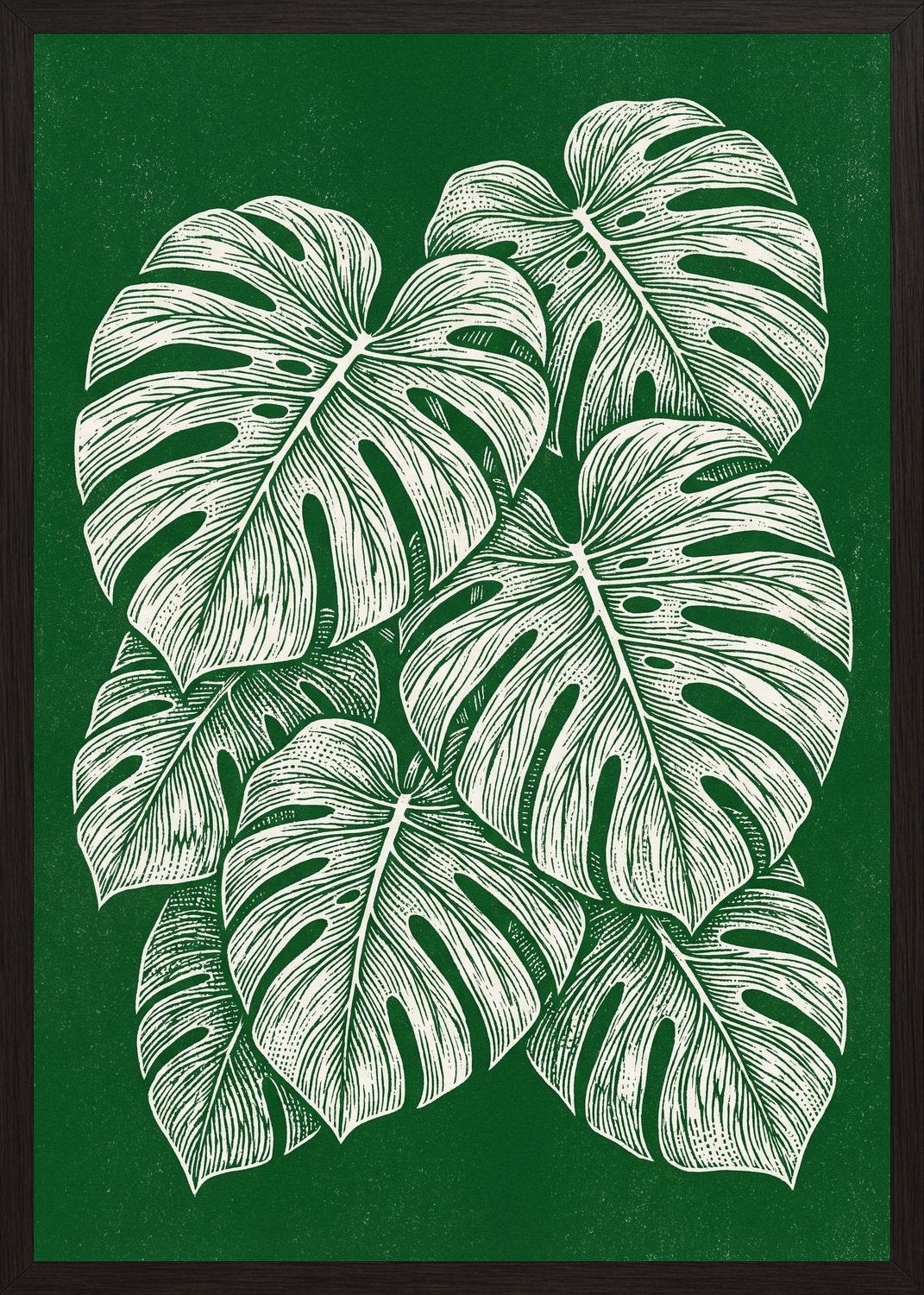 Poster in black frame