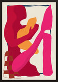Poster in black frame
