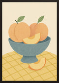 Poster in black frame