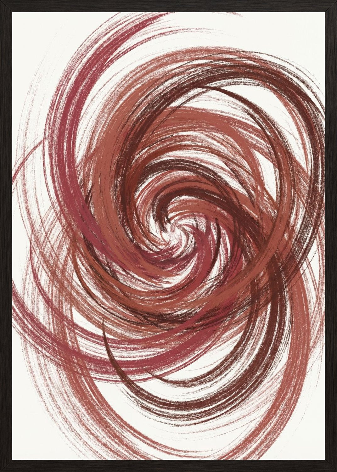 Poster in black frame