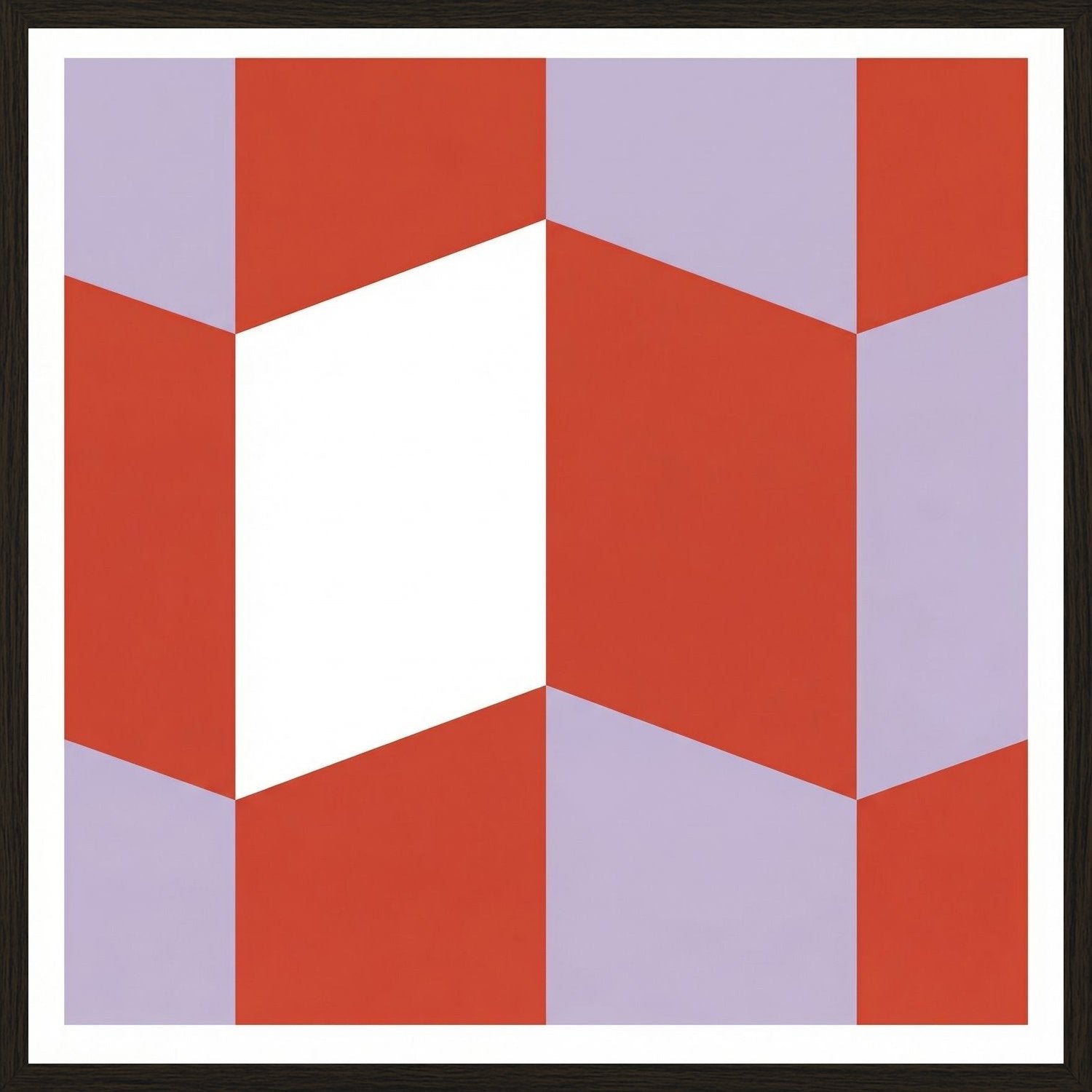 Poster in black frame