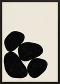 Poster in black frame