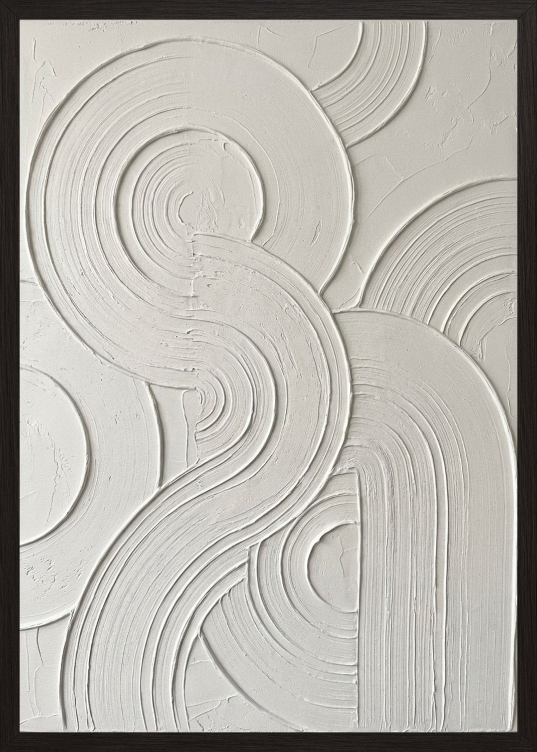 Poster in black frame