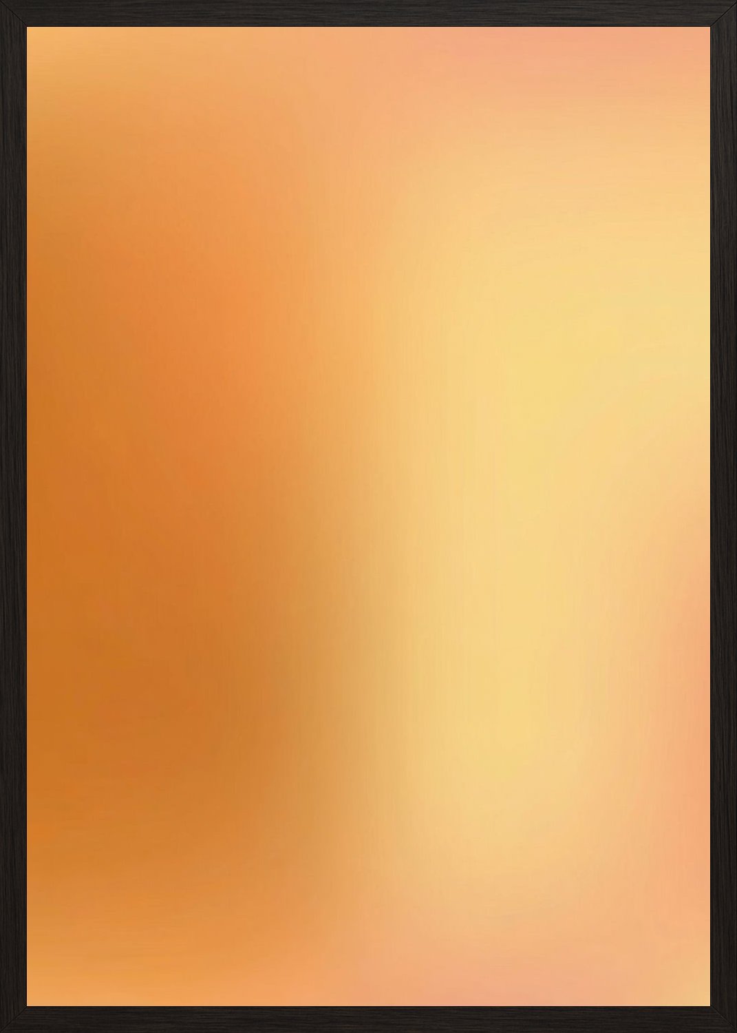 Poster in oak frame