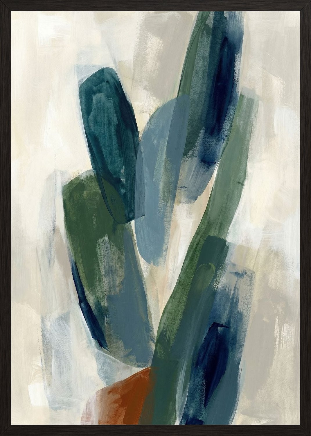 Poster in black frame