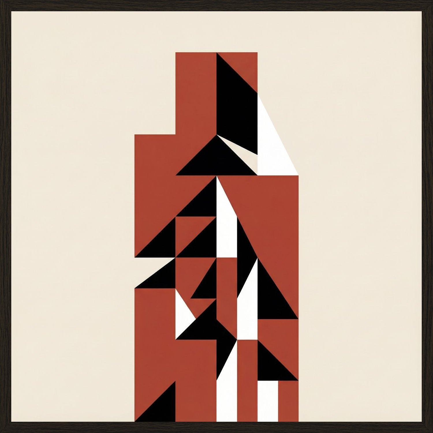 Poster in black frame