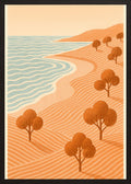Poster in black frame
