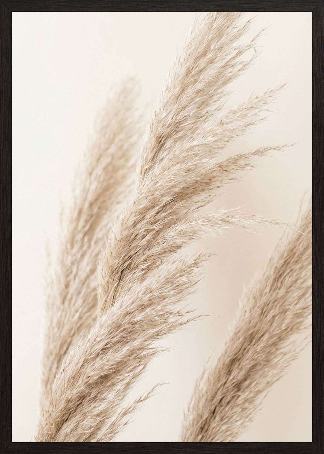 Poster in black frame