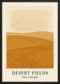 Poster in black frame