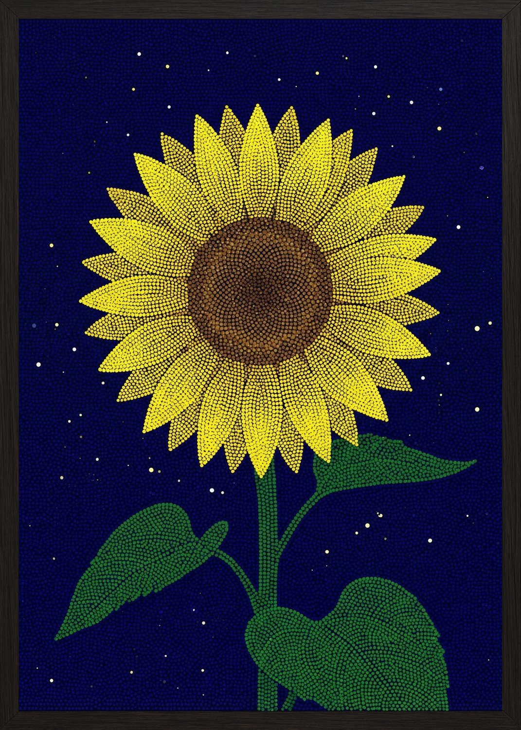 Poster in oak frame