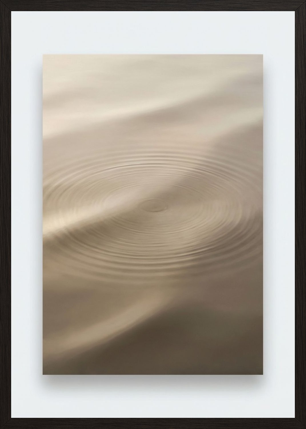 Poster in oak frame