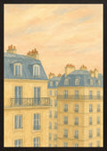 Poster in black frame