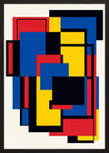 Poster in oak frame