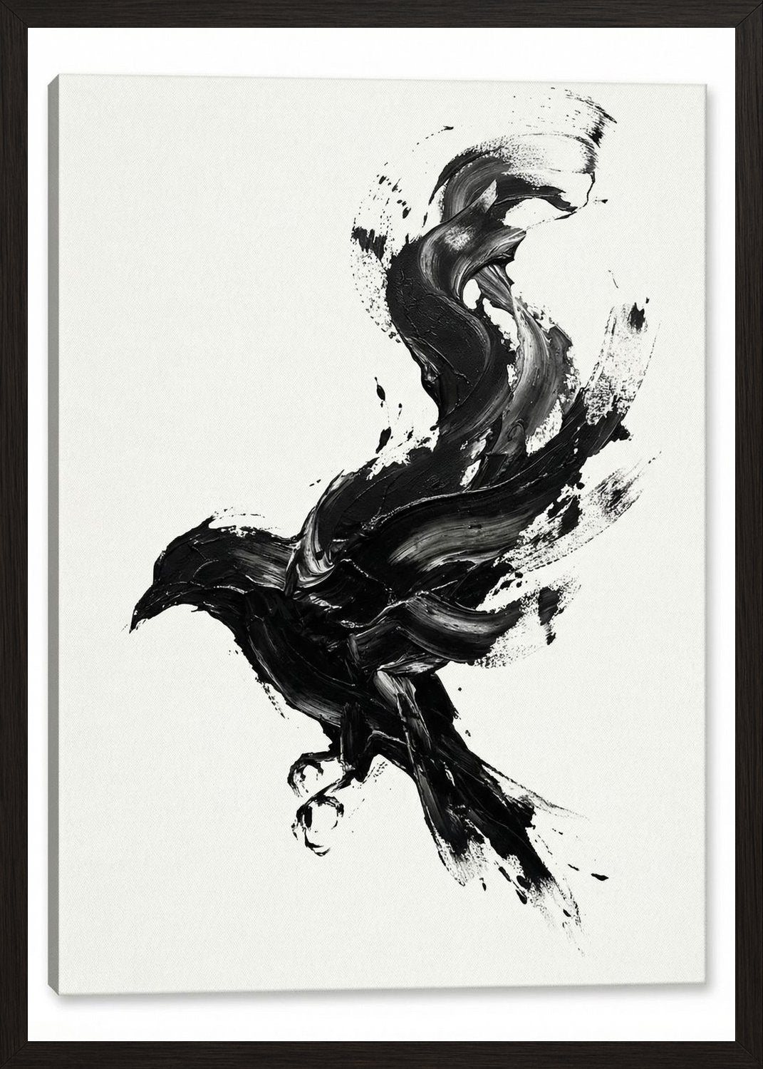 Poster in oak frame