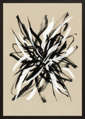Poster in black frame