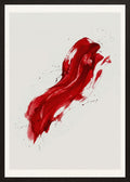 Poster in black frame