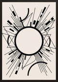 Poster in black frame