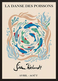 Poster in black frame