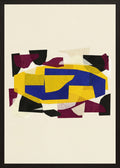 Poster in black frame