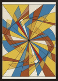 Poster in black frame