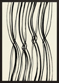 Poster in black frame