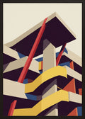 Poster in black frame