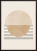 Poster in black frame