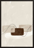Poster in black frame