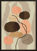 Poster in black frame