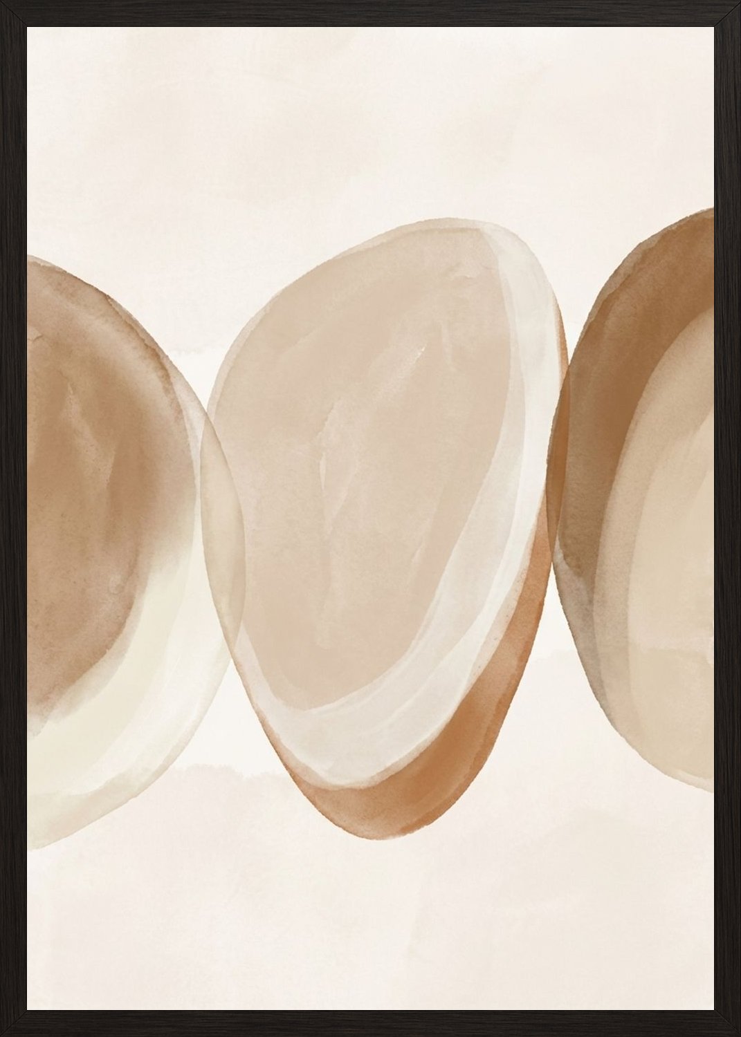 Poster in black frame