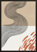 Poster in black frame