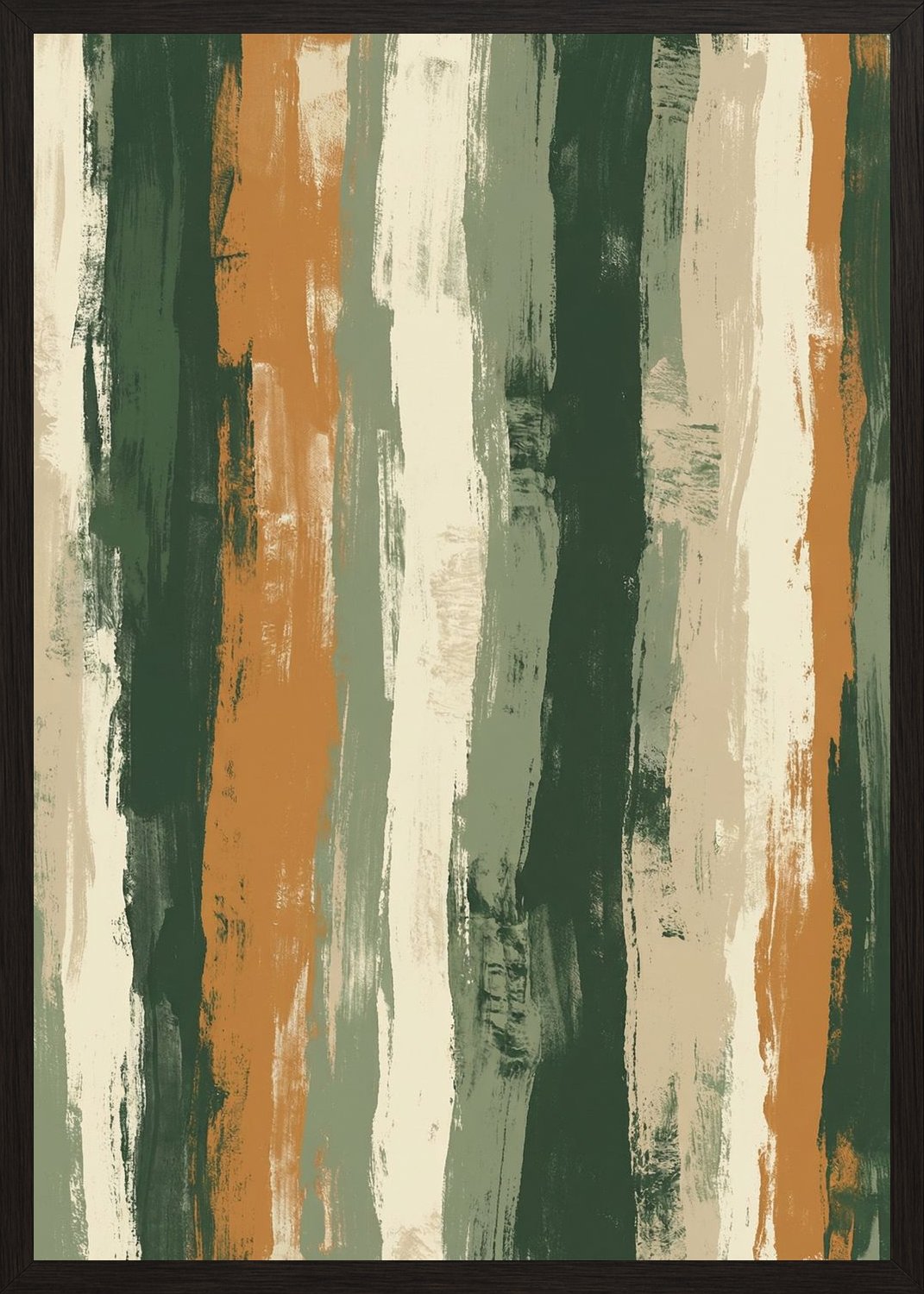 Poster in oak frame